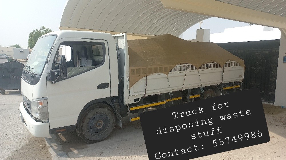 Truck for disposing waste - 1