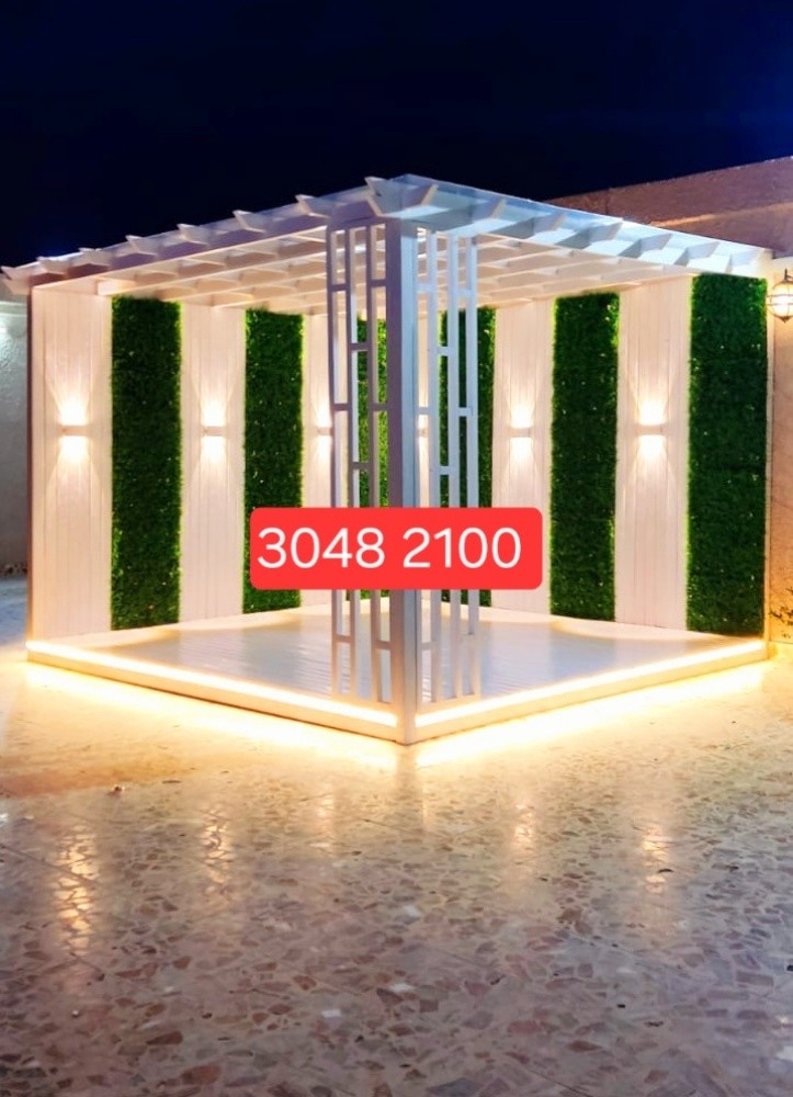 ديكورات حدايق عريش و جلسات خارجية - 2