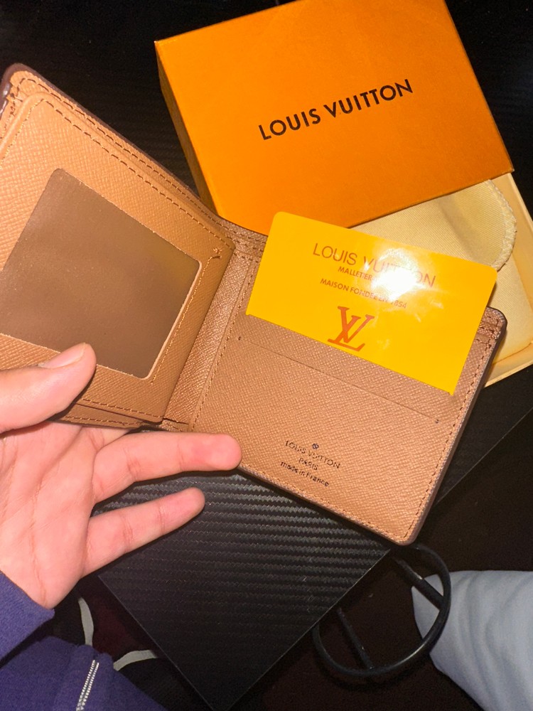 Brown LxV Leather wallet - 3