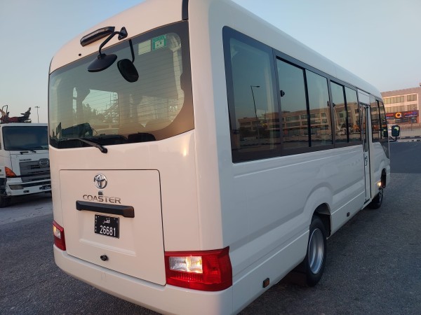 TOYOTA COASTER FOR RENT -AUTOMATIC - 4
