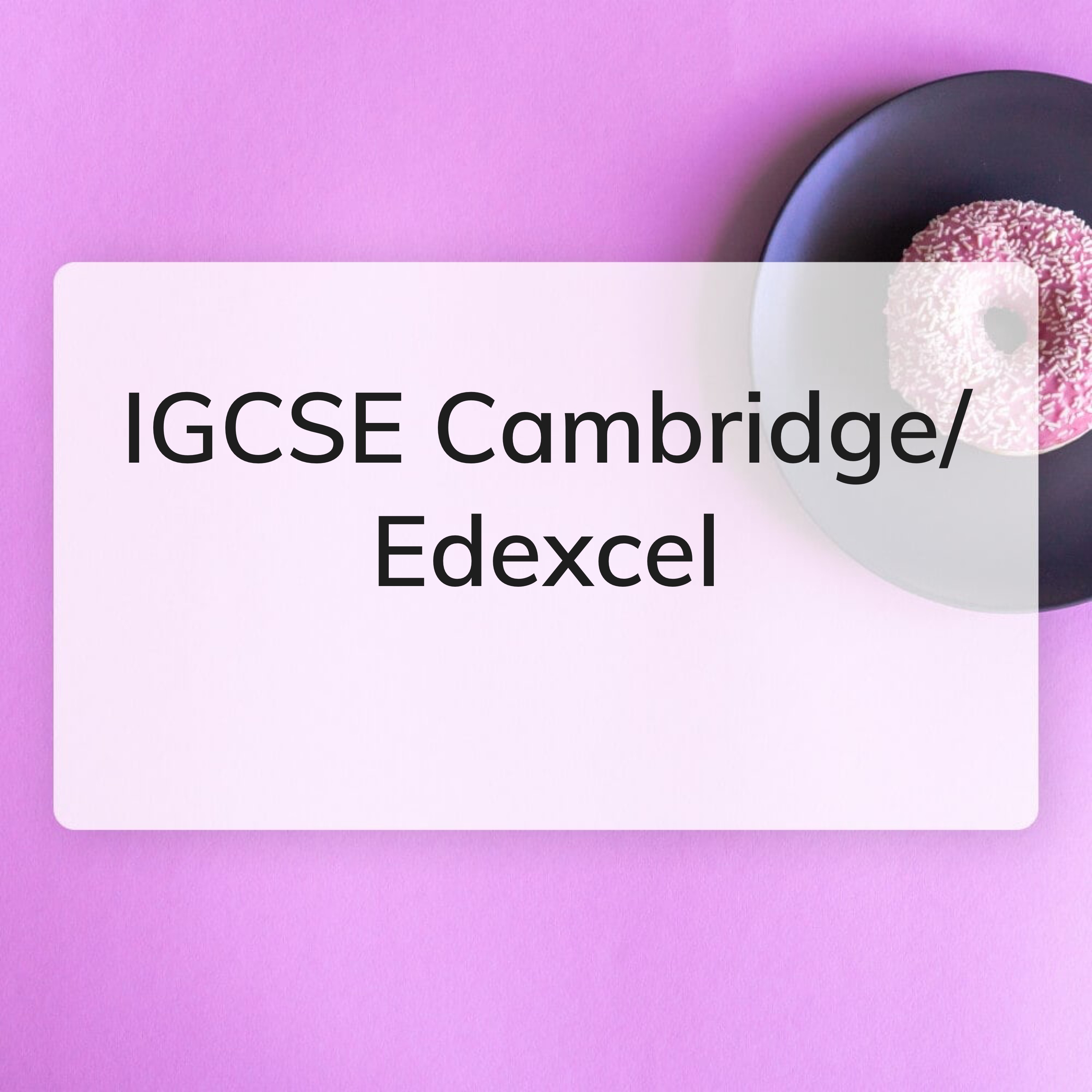 IGCSE &IELTS TRAINER - 1