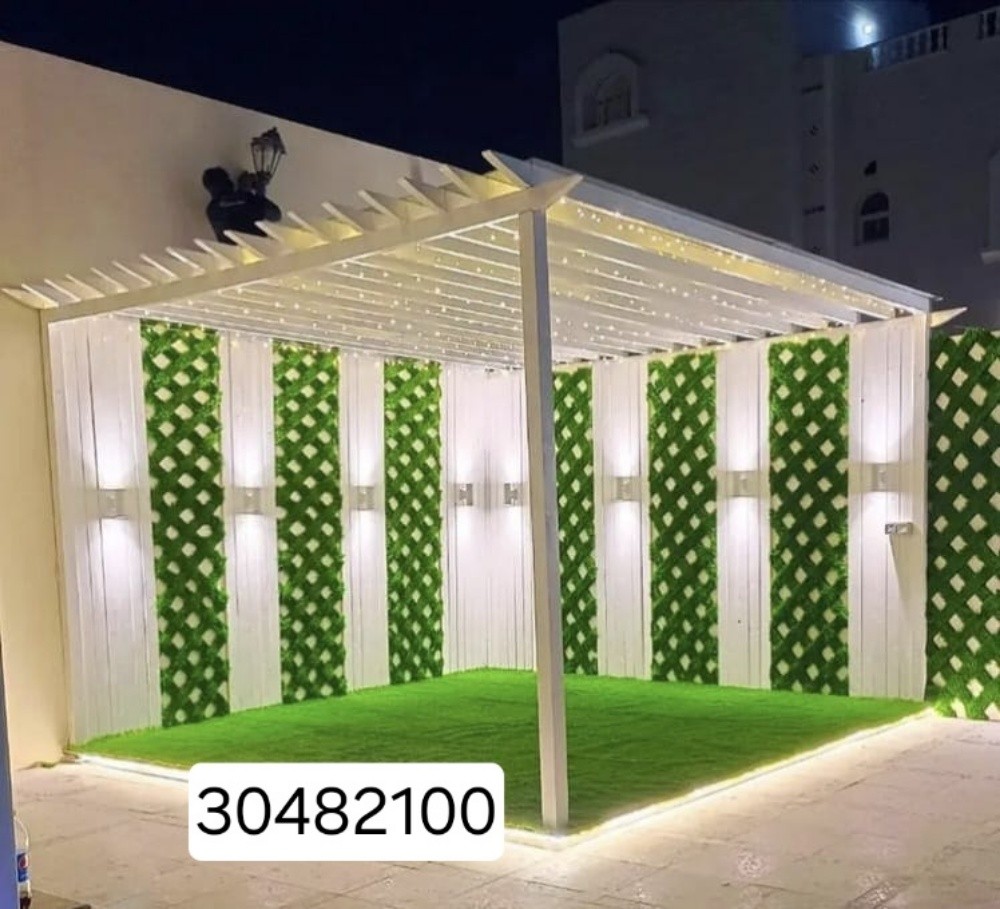 ديكورات حدايق عريش و جلسات خارجية - 11