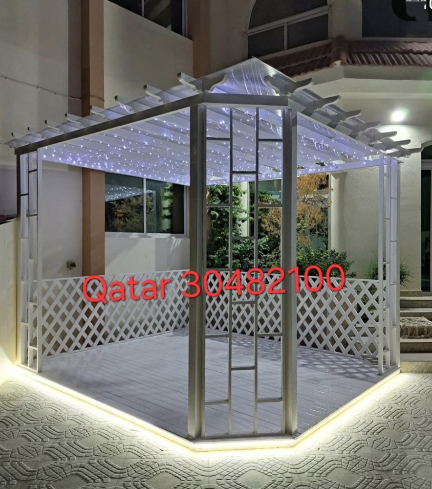 ديكورات حدايق عريش و جلسات خارجية - 6