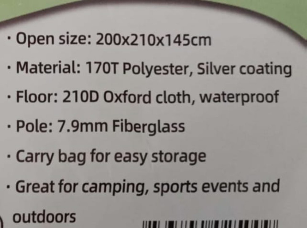 An automatic tent for 4 persons - 4