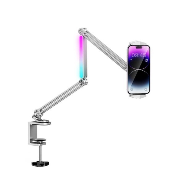 Porodo Aluminum Desk Mount -Grey - 4