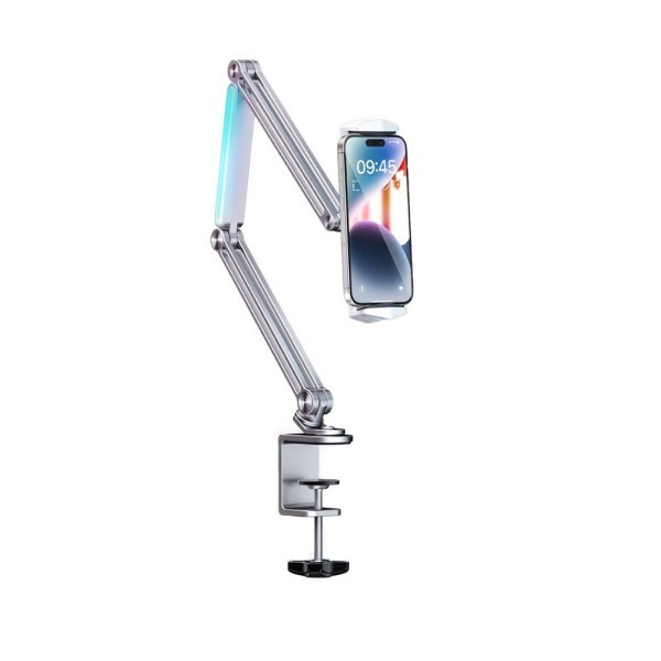 Porodo Aluminum Desk Mount -Grey - 2