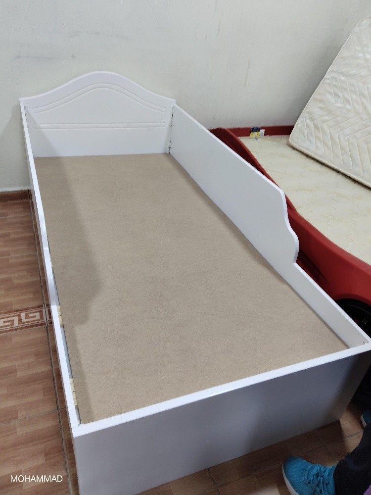 single/double bed and mattress. - 4