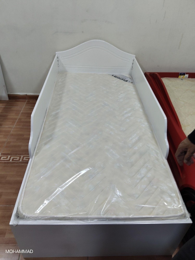 single/double bed and mattress. - 5