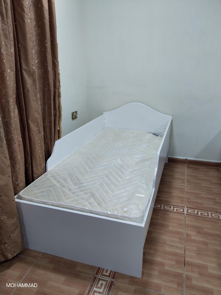 single/double bed and mattress. - 2
