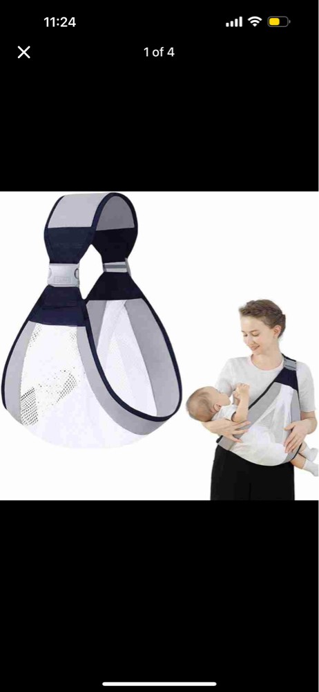 baby carier & carry cot & pants - 1