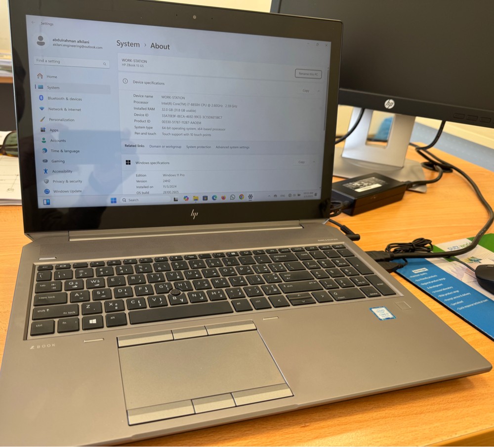 laptop HP z book core i7 4 sale - 7