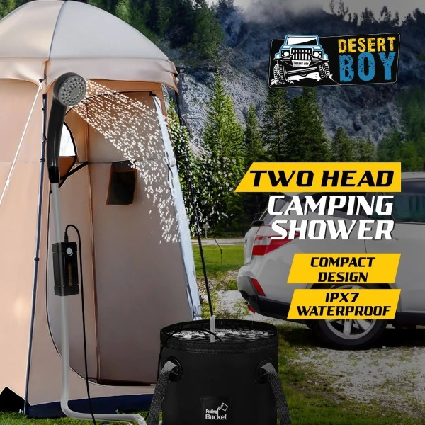 Desert Boy Portable Shower Kit - 3