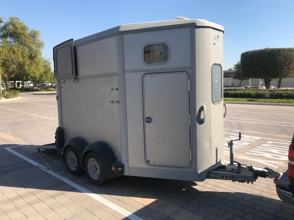 Jumping horse transport - 1