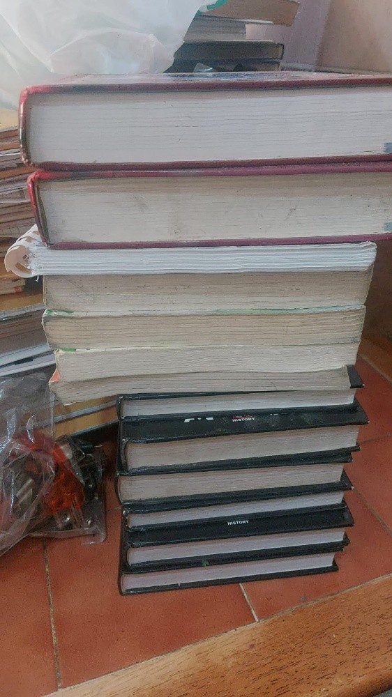 used school books - 5