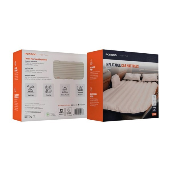 Porodo Car Mattress with Pump - 2