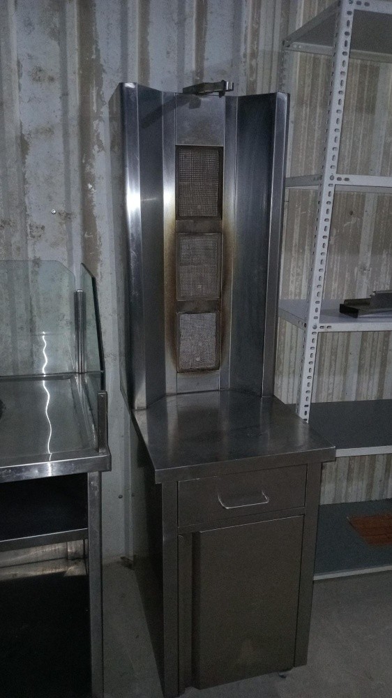 chawarma machine with table - 1
