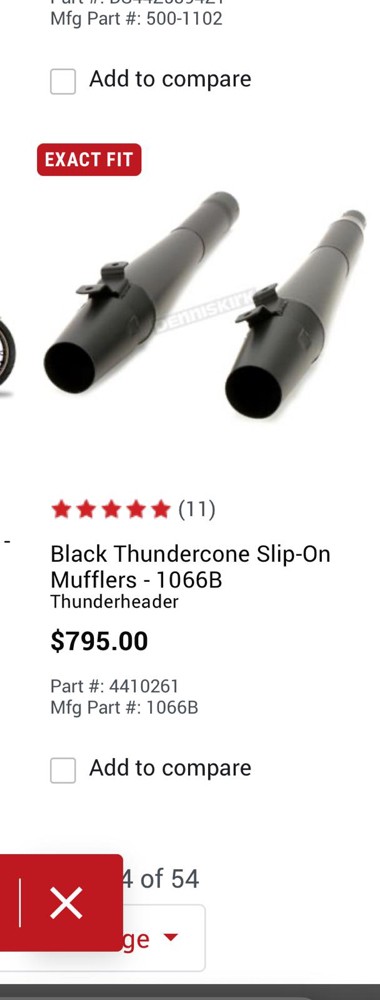 Exhaust Touring HD for sale   - 1