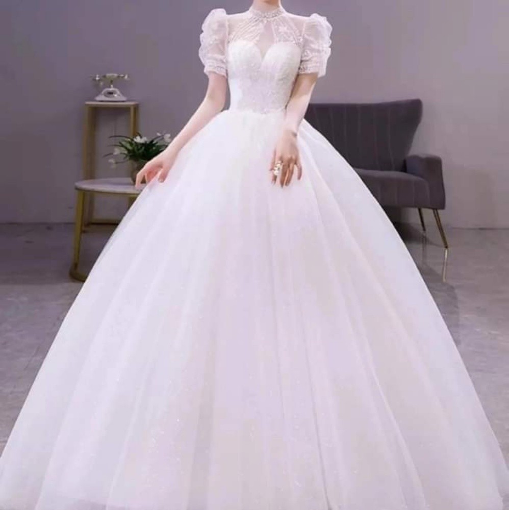 Brand new wedding gown for sale - 15