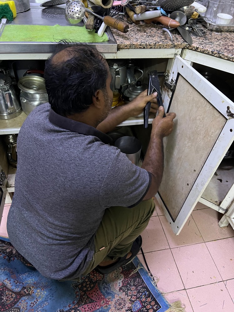 used kitchen cabinets repair qata - 6