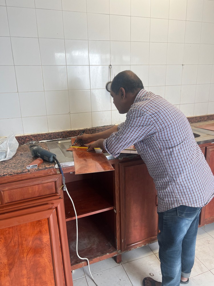 used kitchen cabinets repair qata - 3