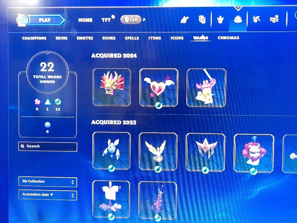 league of legends account - 8