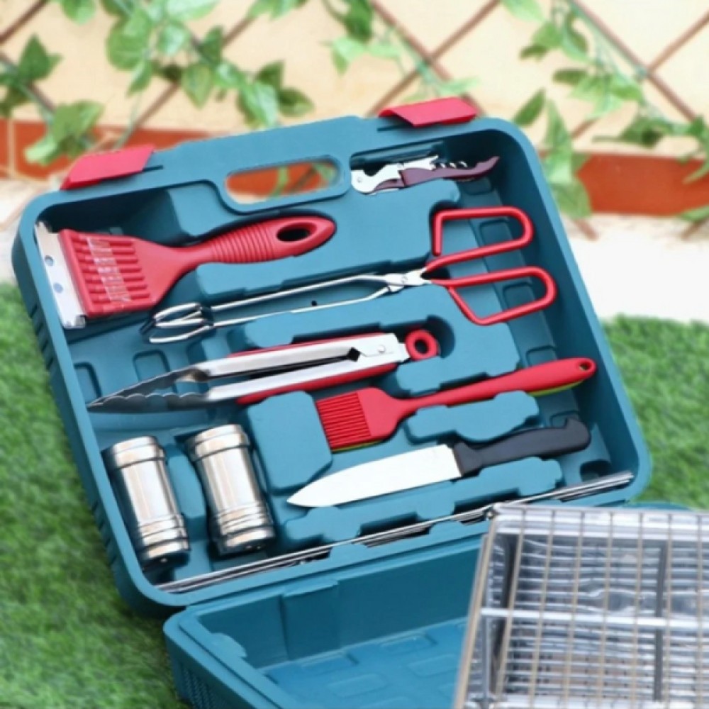 and bagGrill with tools - 2