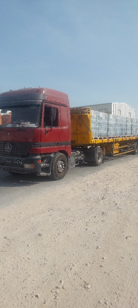 مقطورة مسطحة للإيجار - 1