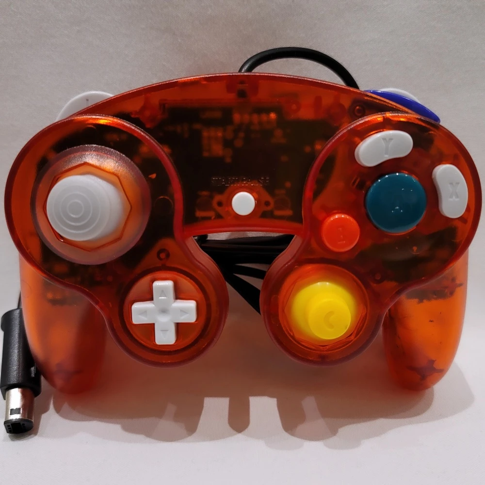 GAMECUBE CONTROLLER CLEAR RED - 1