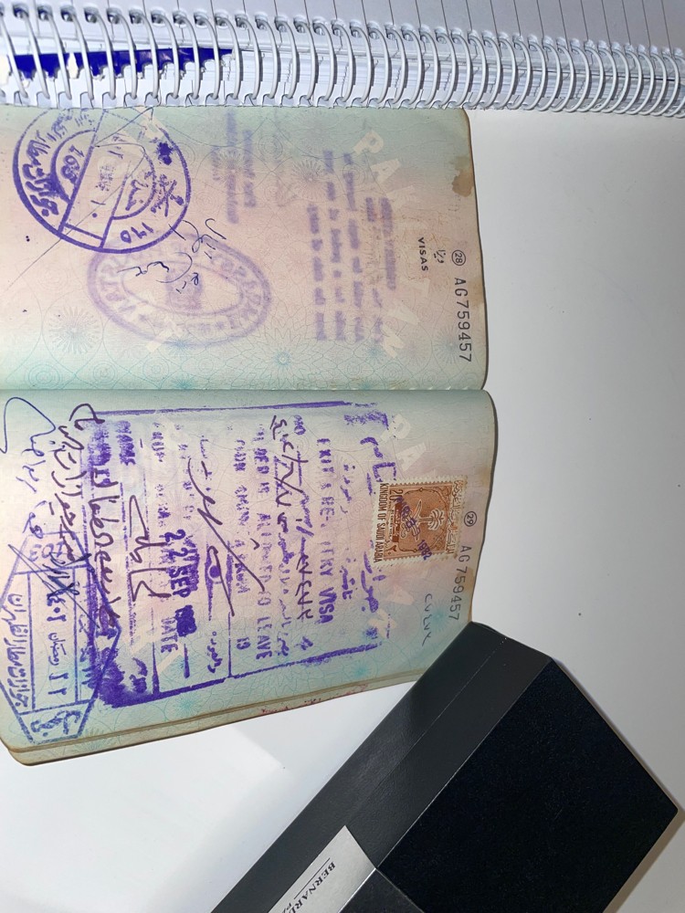Vintage Pakistani passport EMERGE - 14