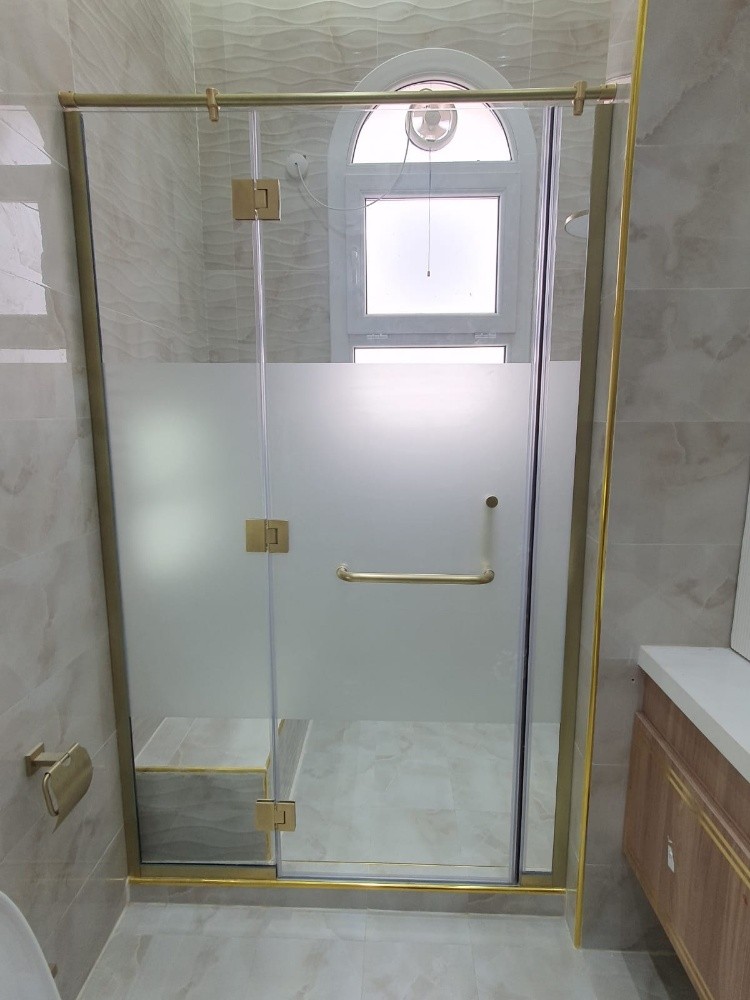 we do glass and mirror shower - 2