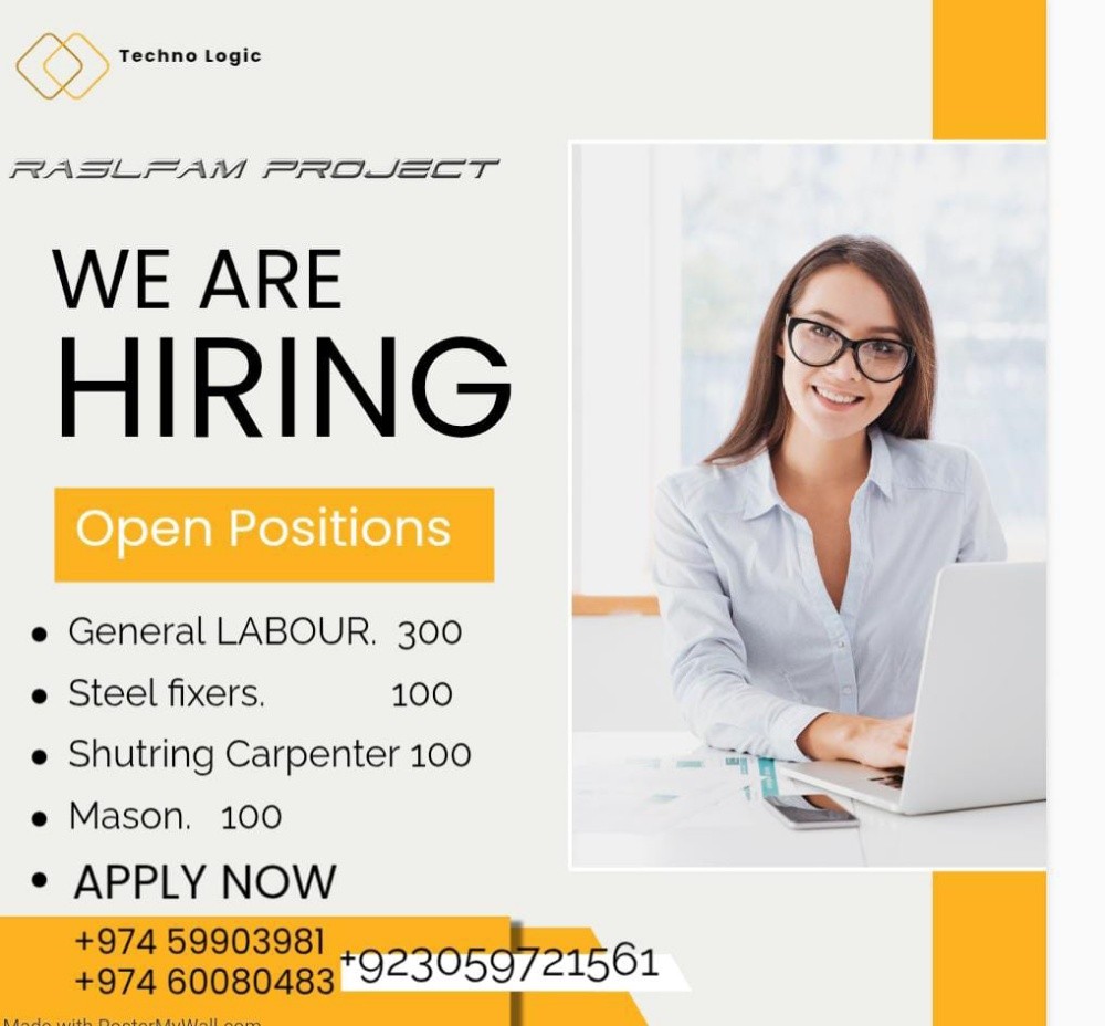 URGENT HIRING STAFF - 1