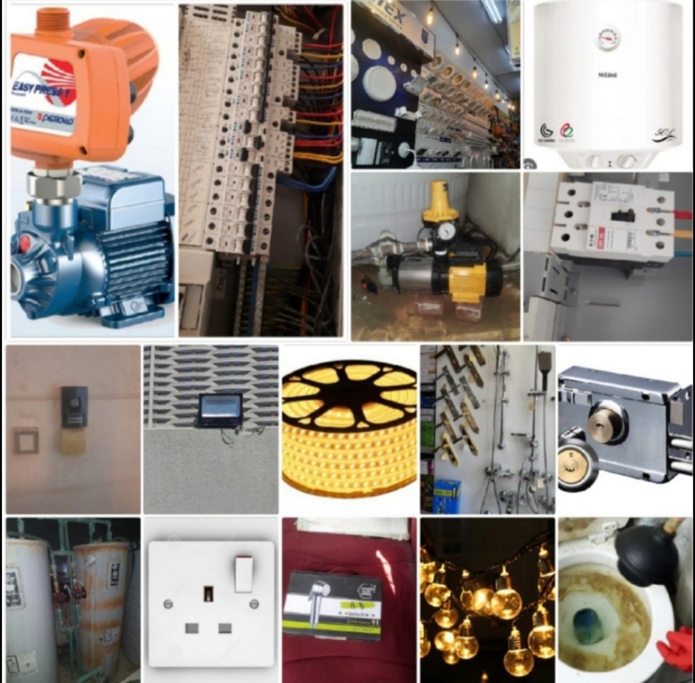 electrician @ plumber - 6