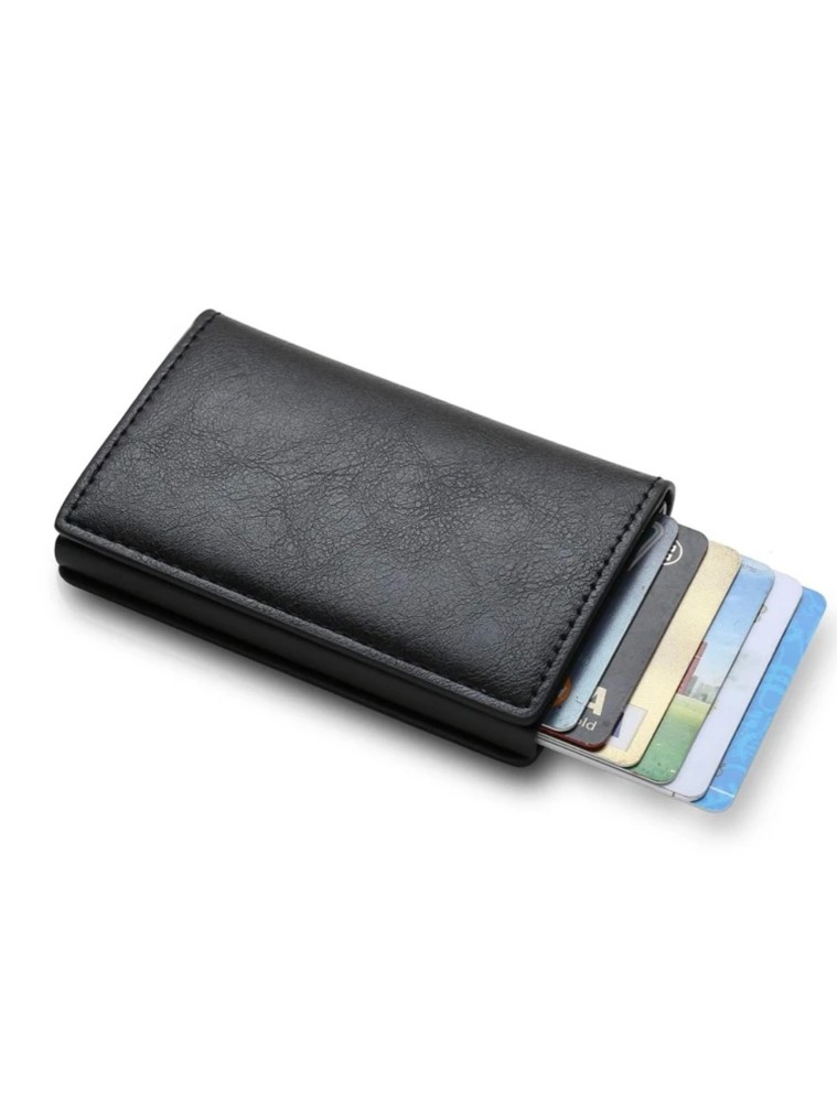 Leather card holder WALLET - 2