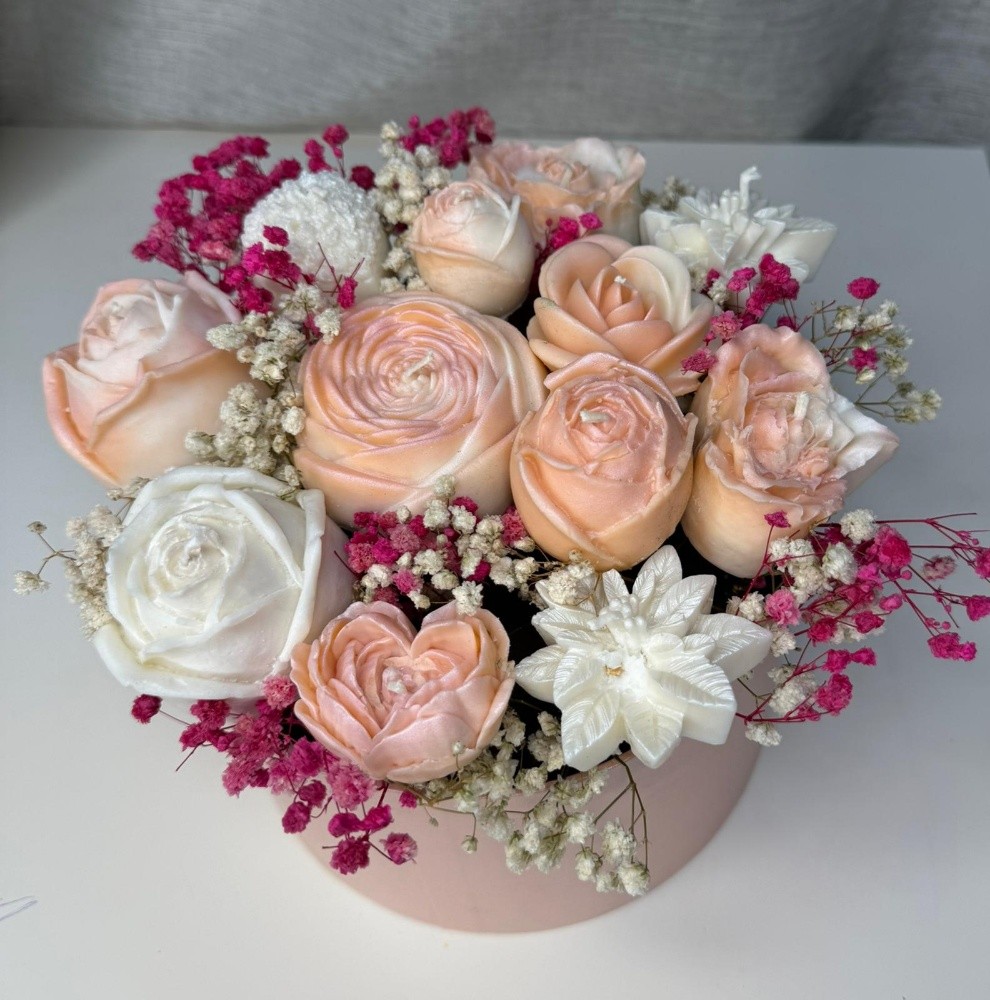 flower candle bouquets - 7