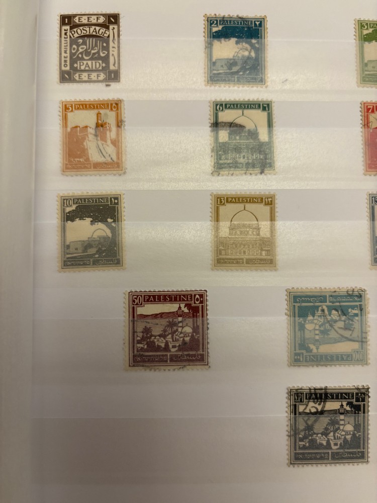Rare 1920s Palestine Stamps  - 2