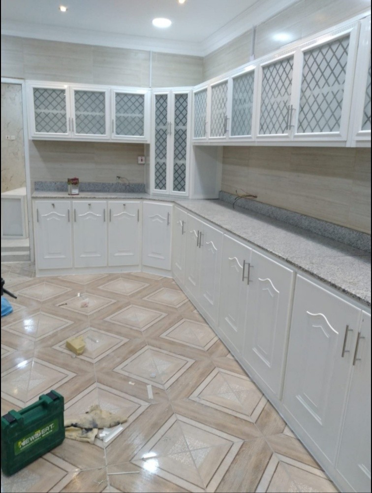 Aluminum kitchen cabinet making - 5