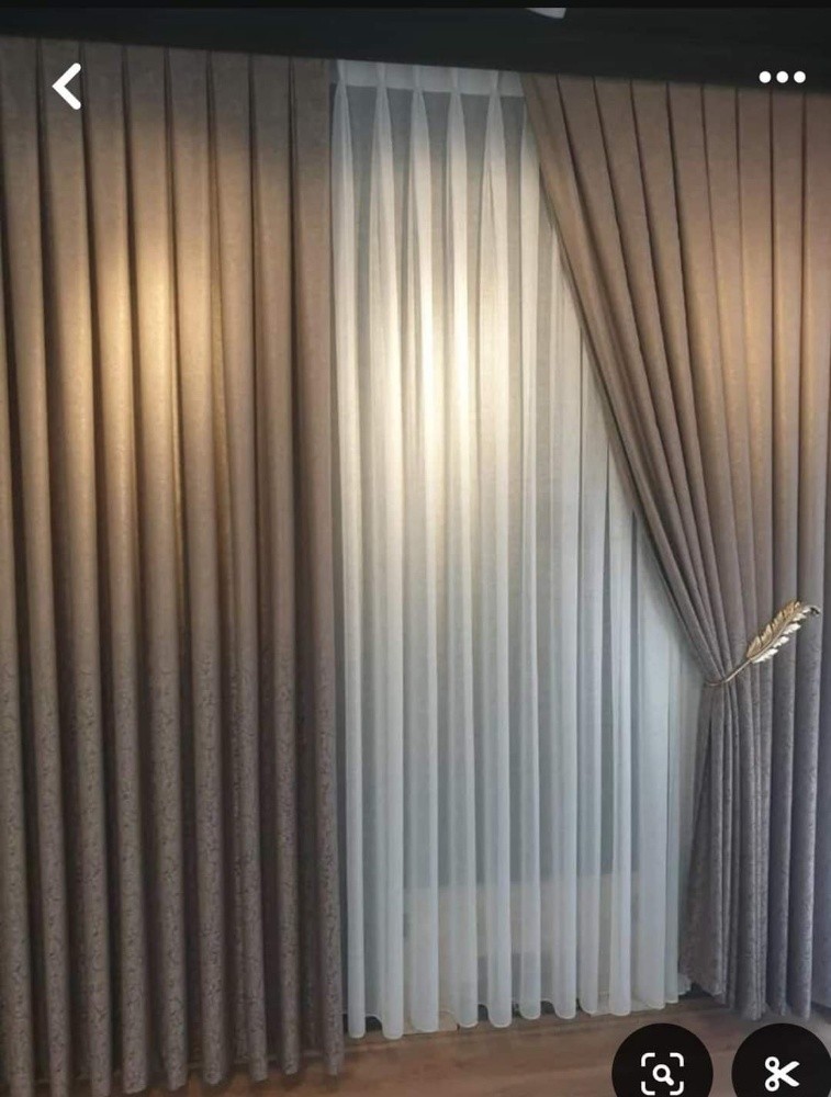 luxurious window coutains making - 9