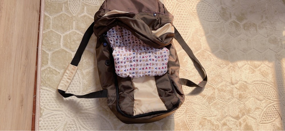 baby carier & carry cot & pants - 4
