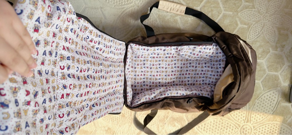 baby carier & carry cot & pants - 2