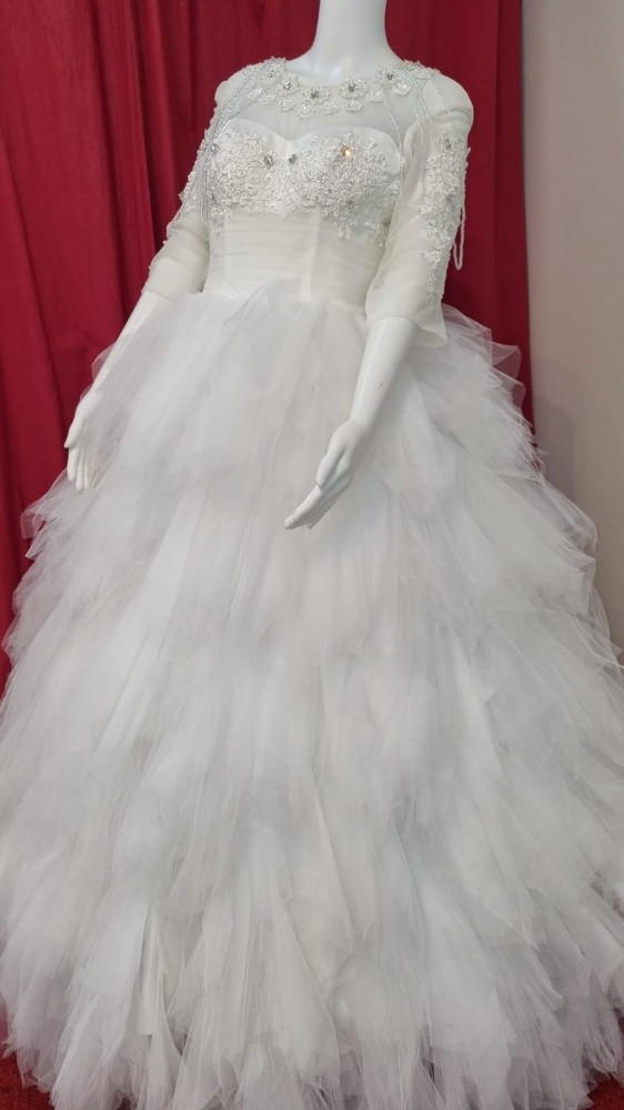 Brand new wedding gown for sale - 3