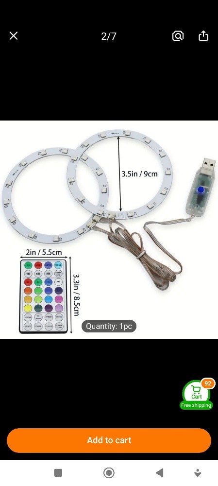 light RGB LED strip PS5 gift - 2