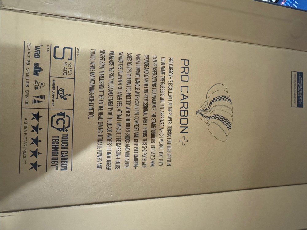 Stiga Pro Carbon + 5-stars - 2