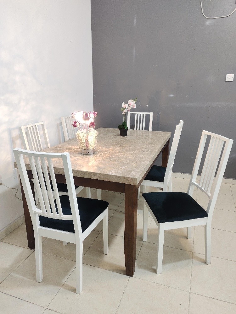 dining table with 6 chair for sal - 3