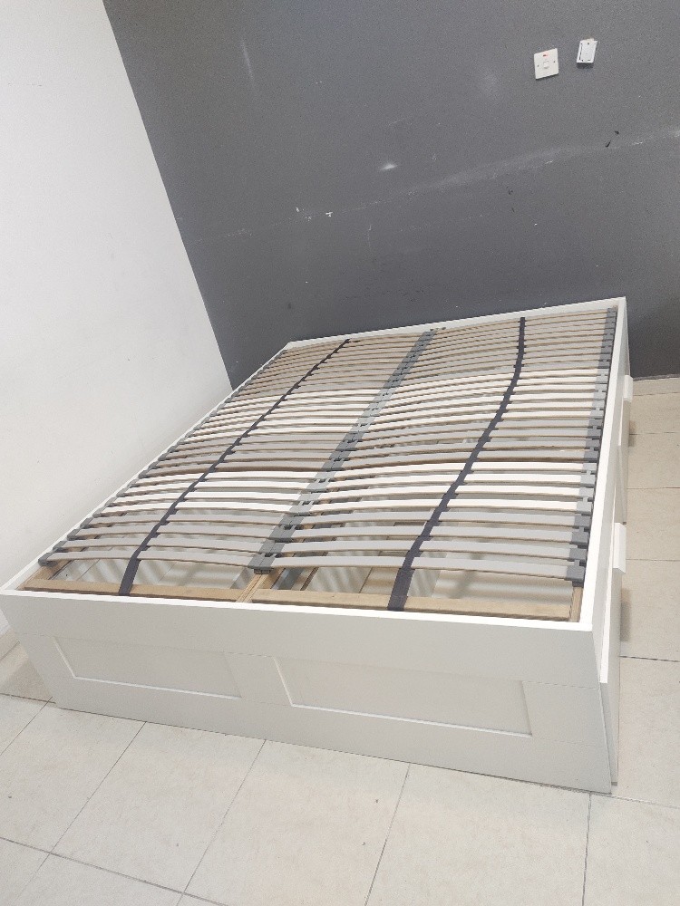 Queen size bed for sale IKEA - 1