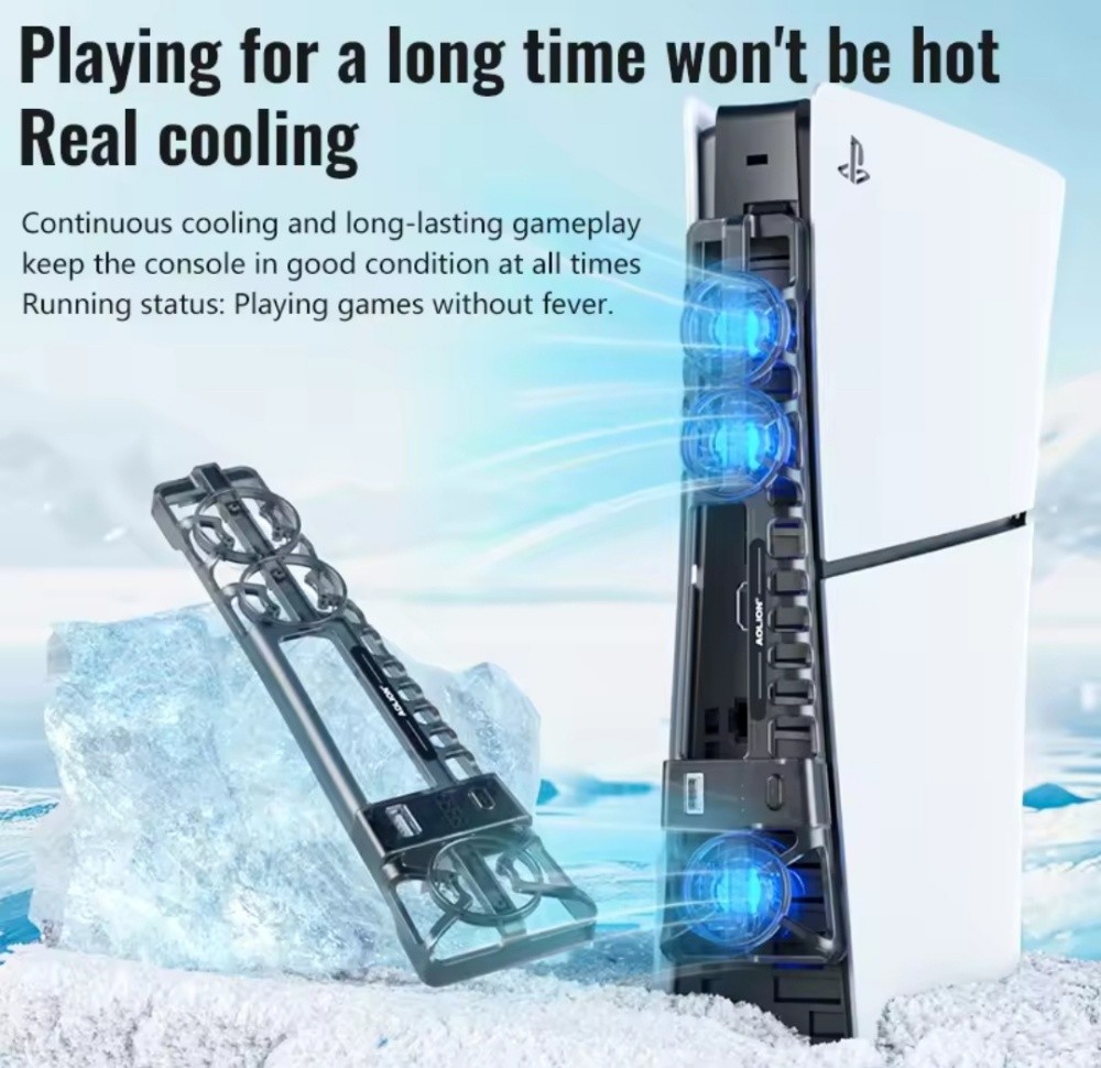 PS5 cooling cooler fan gift - 1