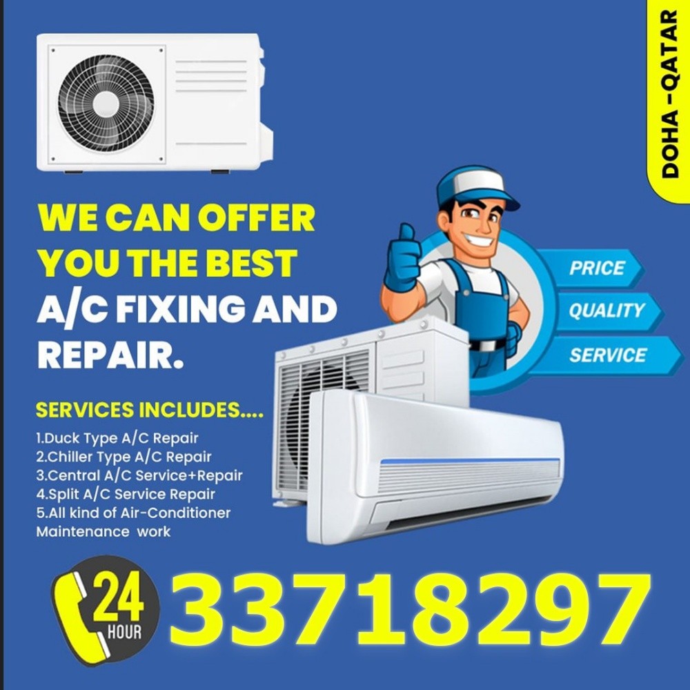 Split A/C, Central A/C, Duct A/C, - 1