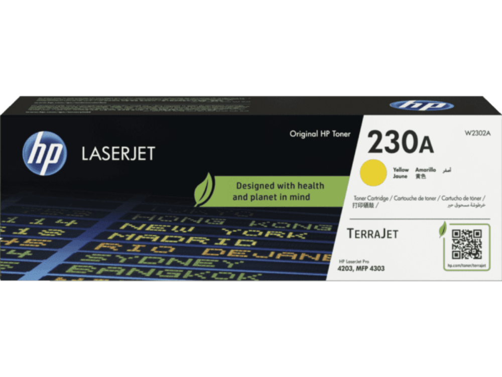 HP 230A YELLOW ORIGINAL TONER - 1