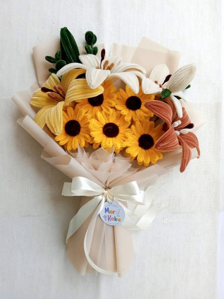 100% handmade flowers  - 3