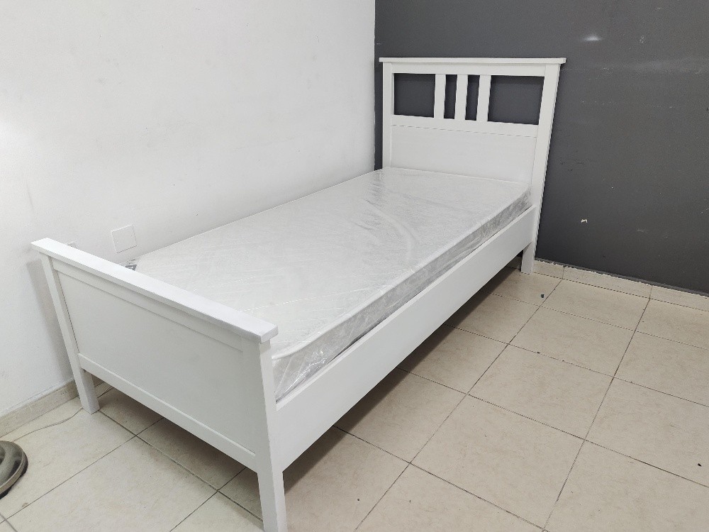 single bed with mattress for sale - 1