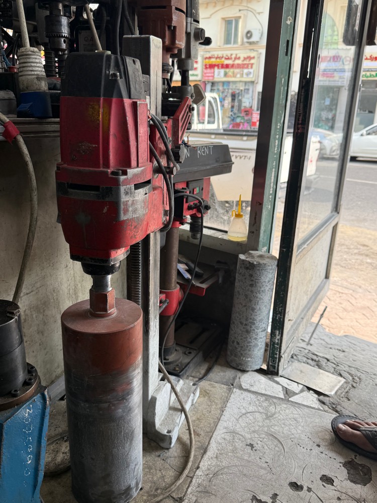 Coring and cutting work  - 4